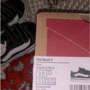 Toddler Vans shoes . Size 3